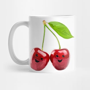 Cheery Pair of Red Cherries Mug